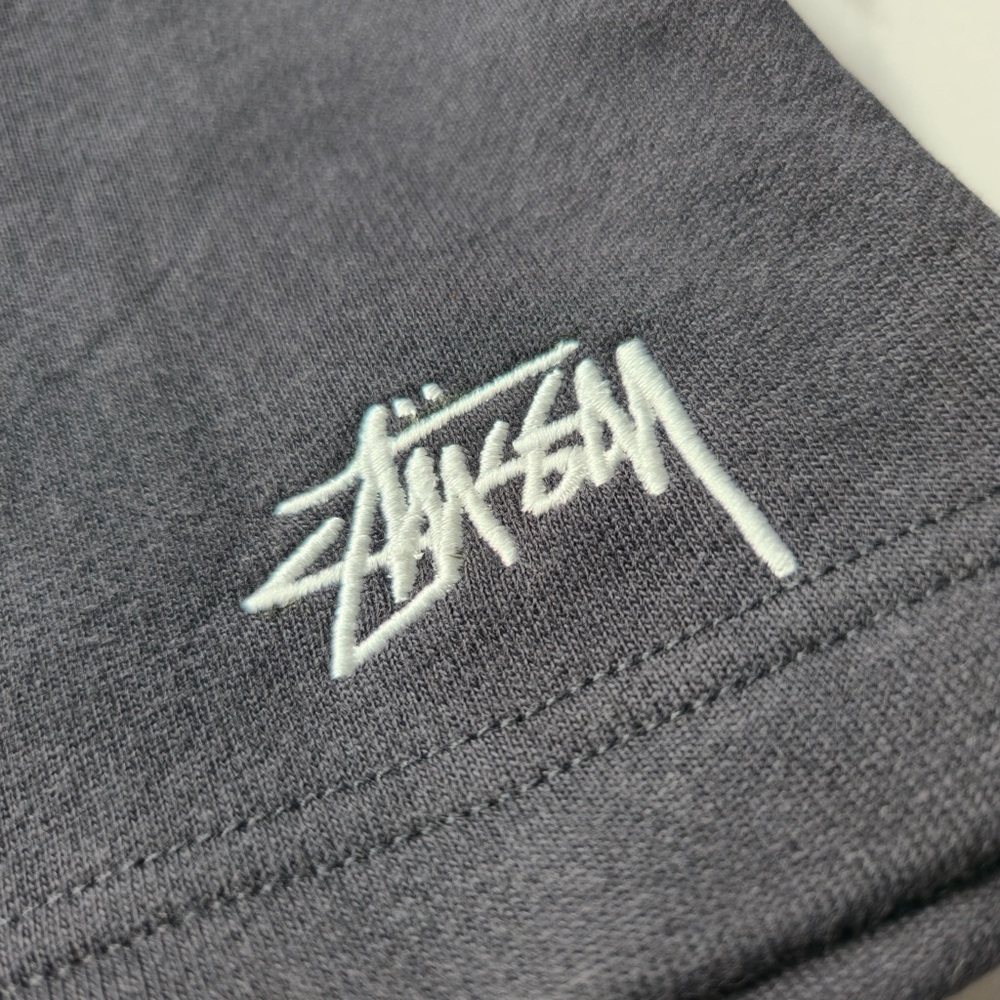Stussy black sweat shorts - Picture 4 of 5